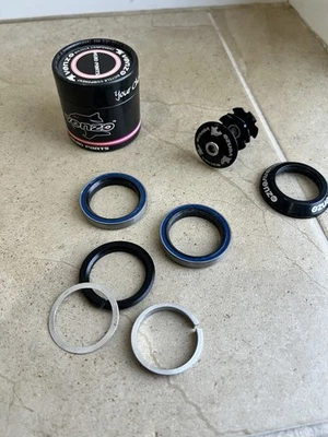 Venzo 1-1/8 Threadless Fully Integraged Headset VZ-B09M-004 Black Mountain Bike - Image 1 of 4