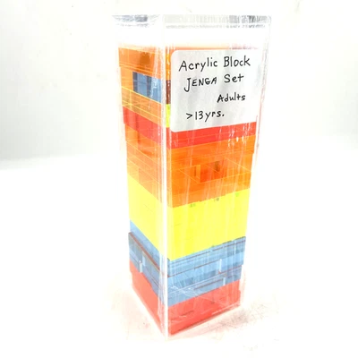 Acrylic Multicolor Game Block Set TwelveNYC - Image 1 of 4