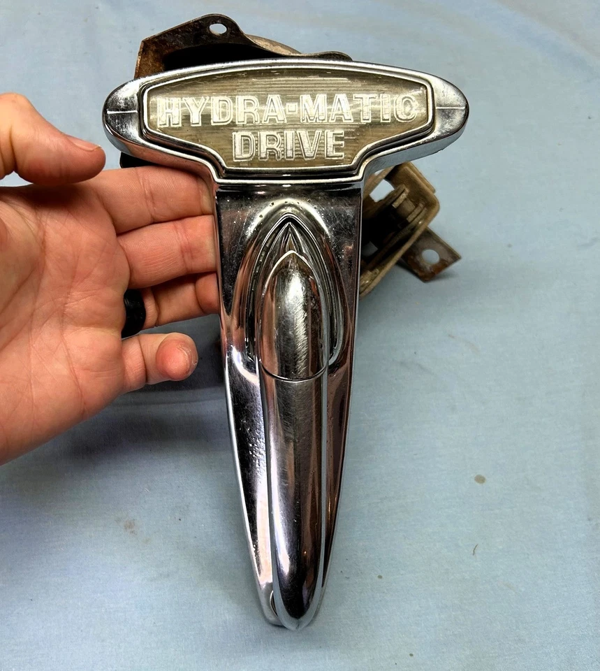 Oldsmobile 1949 manija de bloqueo de maletero bisel accionamiento hidráulico - Hot Rod Rat Rod Foto 1 de 4