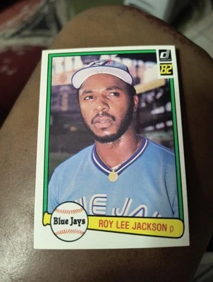 ROY LEE JACKSON 1982 DONRUSS #541 FREE SHIPPING - Image 1 of 2