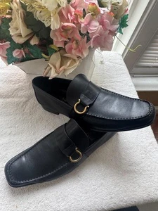 Salvatore Ferragamo bit driving loafer shoe size 8.5D (men600 - Picture 1 of 7