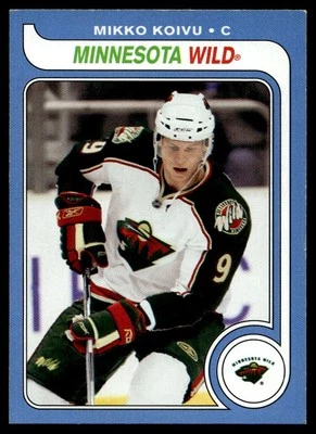 2008-09 O-Pee-Chee 1979-80 Retro Mikko Koivu Minnesota Wild #212 - Image 1 of 2