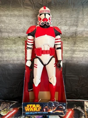 Figura de acción STAR WARS -Giant Size Republic Clone Trooper Shock Trooper 31" NUEVA Foto 1 de 4