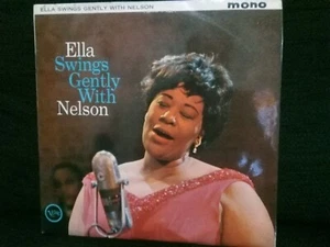 Ella Fitzgerald – “Ella Swings Gently with Nelson” - vinyl LP (1962) - Picture 1 of 4