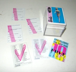 Barbie Vintage Tarjetas Coleccionables Estilos de Moda De 1959-1991 Juego de 194 Por Acción - Imagen 1 de 3