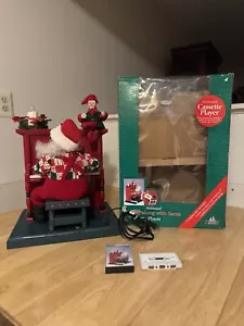 Sing along with Santa Holiday Creations Animated CassettePlayer 1993 Watch Video - Picture 1 of 14
