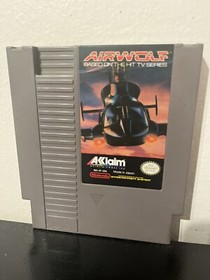 Airwolf (NES Nintendo Entertainment System, 1989) Authentic & Tested Based on TV