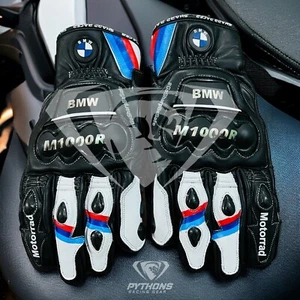 Guantes de cuero para carreras de moto BMW M1000R M1000R - Imagen 1 de 2