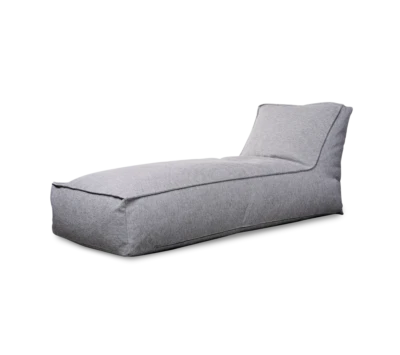 Liege-Outdoor Beanbag Liegestuhl Grau Cherokee - Bild 1 von 4