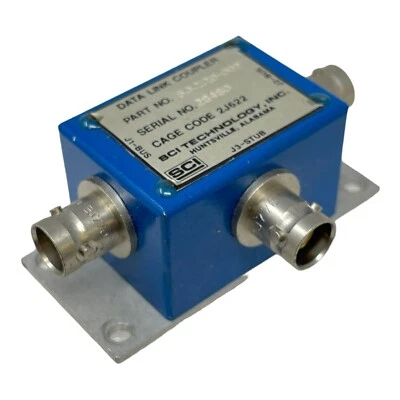 ACOPLADOR DE ENLACE DE DATOS SCI 5012120-002 NUEVO STOCK ANTIGUO NUEVO SIN USAR Foto 1 de 4