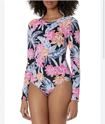 Roxy Woman’s Teens Swimsuit Size S One-Piece Long Sleeve UV Protection BNW - image 1 of 4