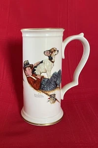 Norman Rockwell "Adventures between Adventures" "A boy and his Dog" Stein #1767 - Picture 1 of 18
