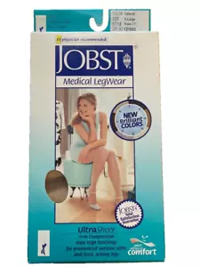 Jobst Ultrasheer 20-30 mmHg XL Knee High Compression Stockings Natural 121503 - Picture 1 of 2