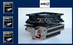 Original AMD Heatsink Fan Cooler for Phenom II X4 X6 & FX Processor AM3-AM2+ New - Picture 1 of 6