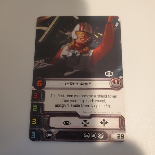 star-wars-miniatures-x-wing-pilot-card-red-ace-rebel-ebay