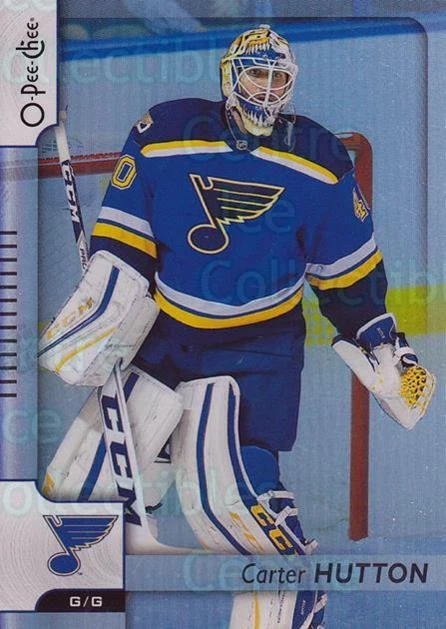 2017-18 O-Pee-Chee Rainbow Foil #341 Carter Hutton - Image 1 of 1