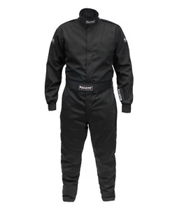 ALLSTAR Racing Suit SFI 3.2A/1 S/L Black Medium Tall - Picture 1 of 1