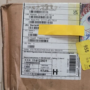 Neu Cisco C1111-4PLTELA 4P Dual GE WAN mit LTE ADV (Wir kaufen und verkaufen Cisco) - Bild 1 von 2