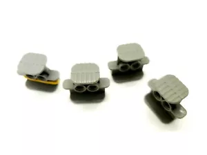 LEGO GUMMIBAND / GÜRTELHALTER 2 x 4 x 2 1/3 (41752) MENGE 4 GRAU - Bild 1 von 2