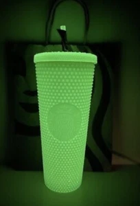 Starbucks Halloween Hierba de Limón Tachonado Taza Brilla en la Oscuridad Venti Vaso Frío - Imagen 1 de 11