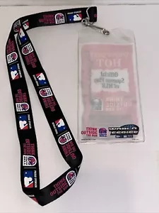 2004 World Series Lanyard & Ticket Holder - Red Sox Vs. Cardinals - Picture 1 of 9