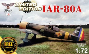 Sova Model SM72013 1/72 - Fighter IAR-80A scale model kit, Length 125 mm - Picture 1 of 12