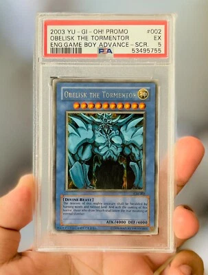 Yu-Gi-Oh! Obelisk The Tormentor - GBI-002 - Secret Rare PSA 5 - Image 1 of 2