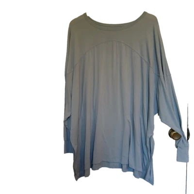 Camiseta para mujer Active Ultralite Go-Dry 3X gris azul marino antiguo manga larga balletcore Foto 1 de 4