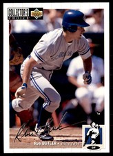 1994 Collector's Choice Silver Signature Rob Butler Toronto Blue Jays #71