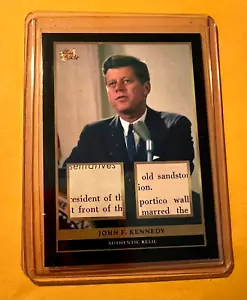 Pieces of The Past JFK John F. Kennedy Authentic Relic #POTP-JFK & Dual JFK - Picture 1 of 4