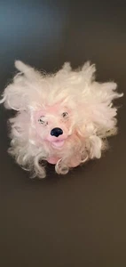 1980s 1989 Party Time Pup Sweetie Pups Toy Dog Pink White Dog Poodle Hasbro - Bild 1 von 6