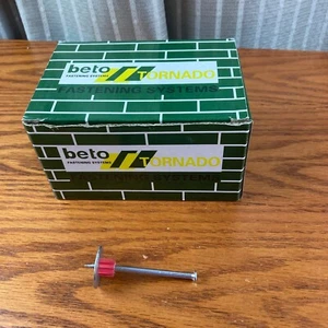 50 pcs BETO 300 x 2-1/2" 1” WASHER INSULATION WASHER DRIVE PIN ANCHOR - Picture 1 of 2