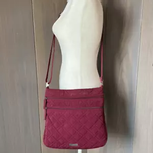 VERA BRADLEY Triple Zip Hipster Crossbody Bag - Picture 1 of 10