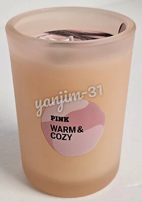 VICTORIA SECRET ROSA - CÁLIDO Y ACOGEDOR - VELA MECHA ÚNICA - 6,3 OZ - NUEVO Foto 1 de 4