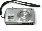 Nikon COOLPIX S3200 16.0 MP Digital Camera Silver Slim Body Tested and Working