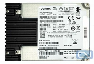 Toshiba PX04SVQ Series 800GB (SAS) PX04SVQ080B (3 DWPD) 12Gb/s 2.5" 15mm SSD - Picture 1 of 2