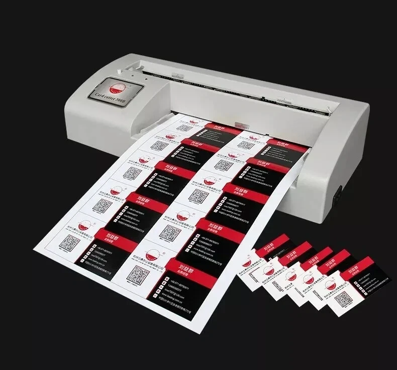 300B Automatic Name Card Slitter, business card cutting machine Name card Cutter - Image 1 of 4
