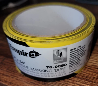 Empire 2"  x  54'  Adhesive Marking Tape 12-Pack - Image 1 of 3