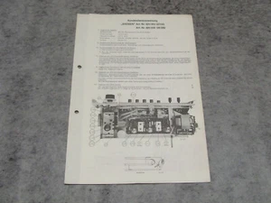Schaltplan Service Manual für Körting Röhrenradio 821/063 27150 821/292 29335 - Bild 1 von 1