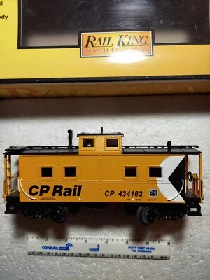 MTH RAIL KING #30-7009F CP RAIL LIGHTED CABOOSE - Image 1 of 4