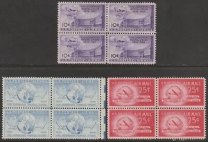 EDSROOM-19847 US C42-C44 MNH 1949 bloques completos de 4 UPU - Imagen 1 de 2