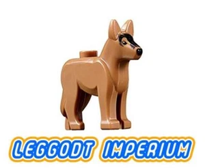 LEGO Minifigure Animal - Alsatian / German Shepherd Dog - dark flesh FREE POST - Bild 1 von 1