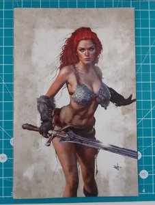 SAVAGE RED SONJA #1 (MARCO TURINI EXCLUSIVE VIRGIN VARIANT) COMIC ~ Dynamite - Picture 1 of 9