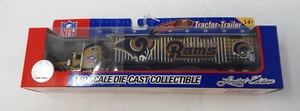 1:80 FLEER NFL FOOTBALL Rams PETERBUILT TRACTOR TRAILER TRUCK NEW - Picture 1 of 3