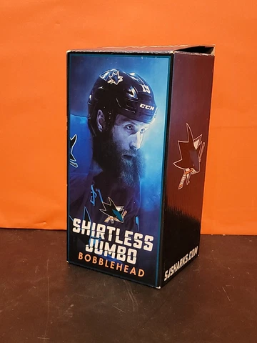 Joe Thornton San Jose Sharks Shirtless Jumbo Hockey Bobblehead Special Event SGA Cover