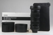 SIGMA 60-600mm f/4,5-6,3 DG OS HSM Sport für Nikon AF - SNr: 30045884