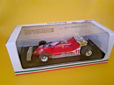Brumm Ferrari 312 T4 Jody Scheckter GP Monaco World Champion 1979 1/43 - Immagine 1 di 3
