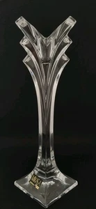 ​VINTAGE Mikasa Heavy Crystal Candlestick 9.5" TALL Lead Crystal  - Picture 1 of 11