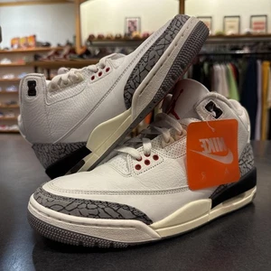 Talla 8 - Jordan 3 Retro Medio Blanco Cemento Reimaginado - Imagen 1 de 9
