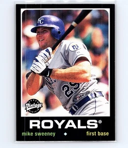 Mike Sweeney #80 Upper Deck Vintage 2002 - Imagen 1 de 3